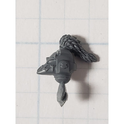 40k Space Wolves Bits  Wolf Pack Wolf Guard Corvus Mk VI Top Knot Helmet