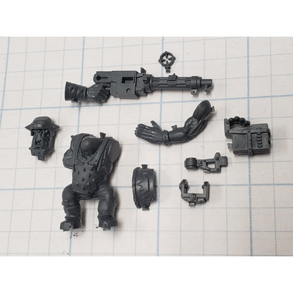 40k Ork Bits Trukk Turret Boy w Big Shoota & Mount