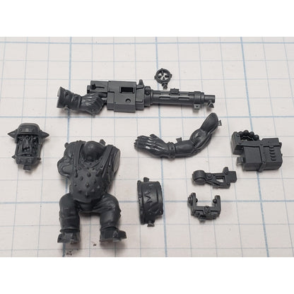 40k Ork Bits Trukk Turret Boy w Big Shoota & Mount