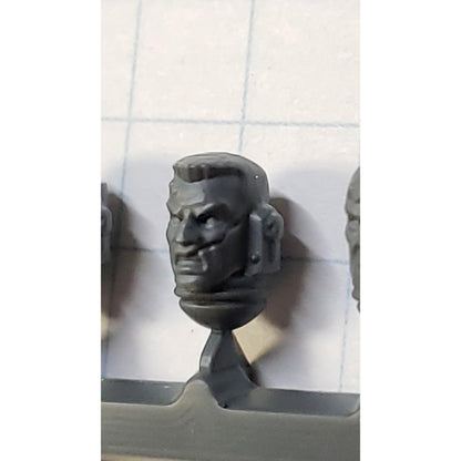 40k Space Marines Bits Bladeguard Veteran Bare Heads Set