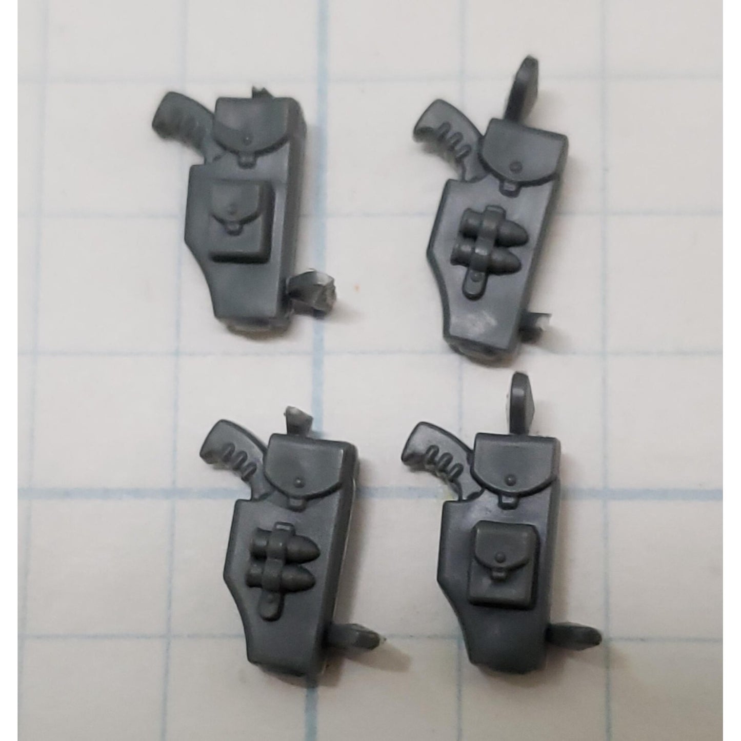 40k Space Marine Bits Gravis Heavy Intercessor Engraved Holster x4 Set