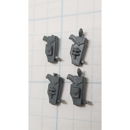 40k Space Marine Bits Gravis Heavy Intercessor Engraved Holster x4 Set