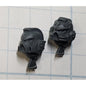 40k Space Wolves Bits Wolf Pack Grey Hunter Runed Diamond Helmet Heads x2 Set