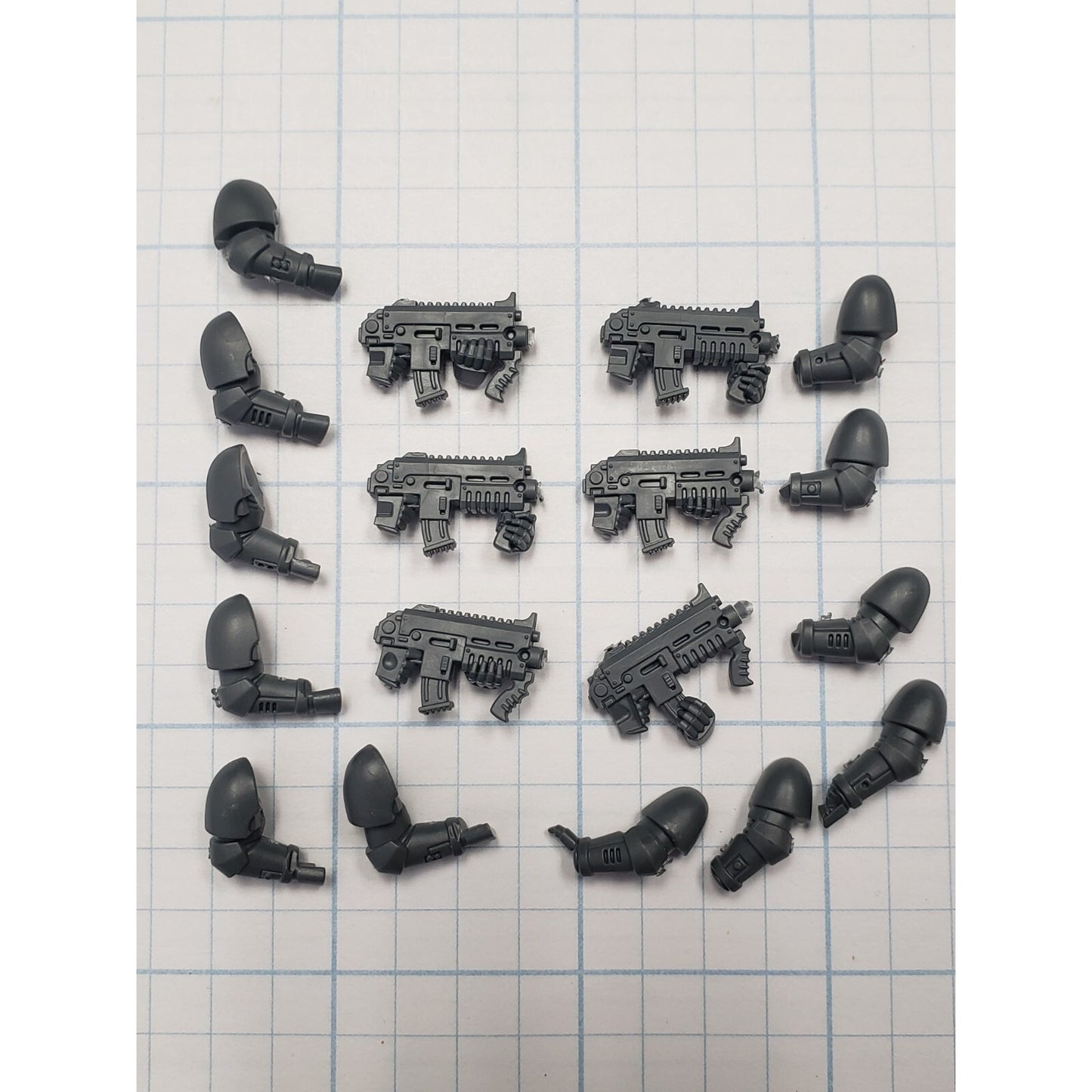 40K Space Marine Bits Reiver Bolt Carbines W/Arms x6