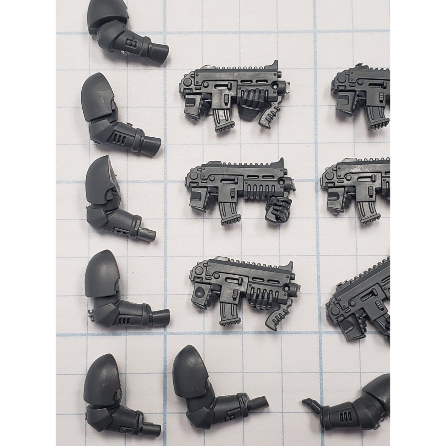 40K Space Marine Bits Reiver Bolt Carbines W/Arms x6