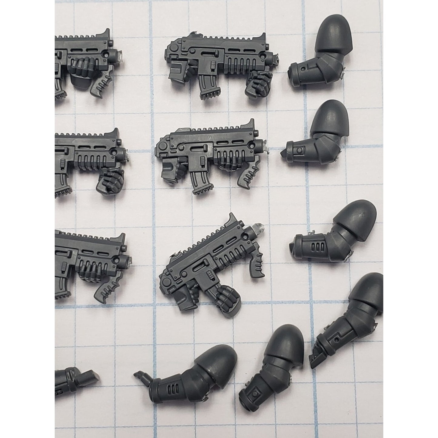 40K Space Marine Bits Reiver Bolt Carbines W/Arms x6