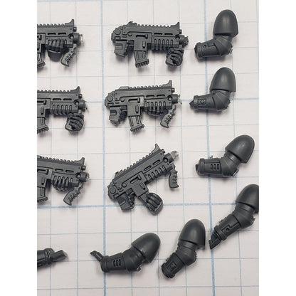 40K Space Marine Bits Reiver Bolt Carbines W/Arms x6
