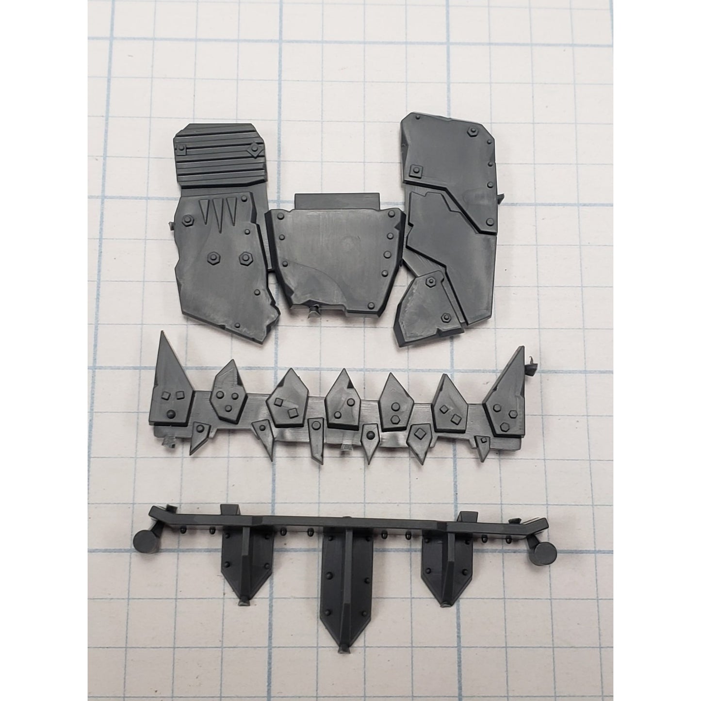 40k Ork Bits Trukk Front Scrap Ram Bumper RM01
