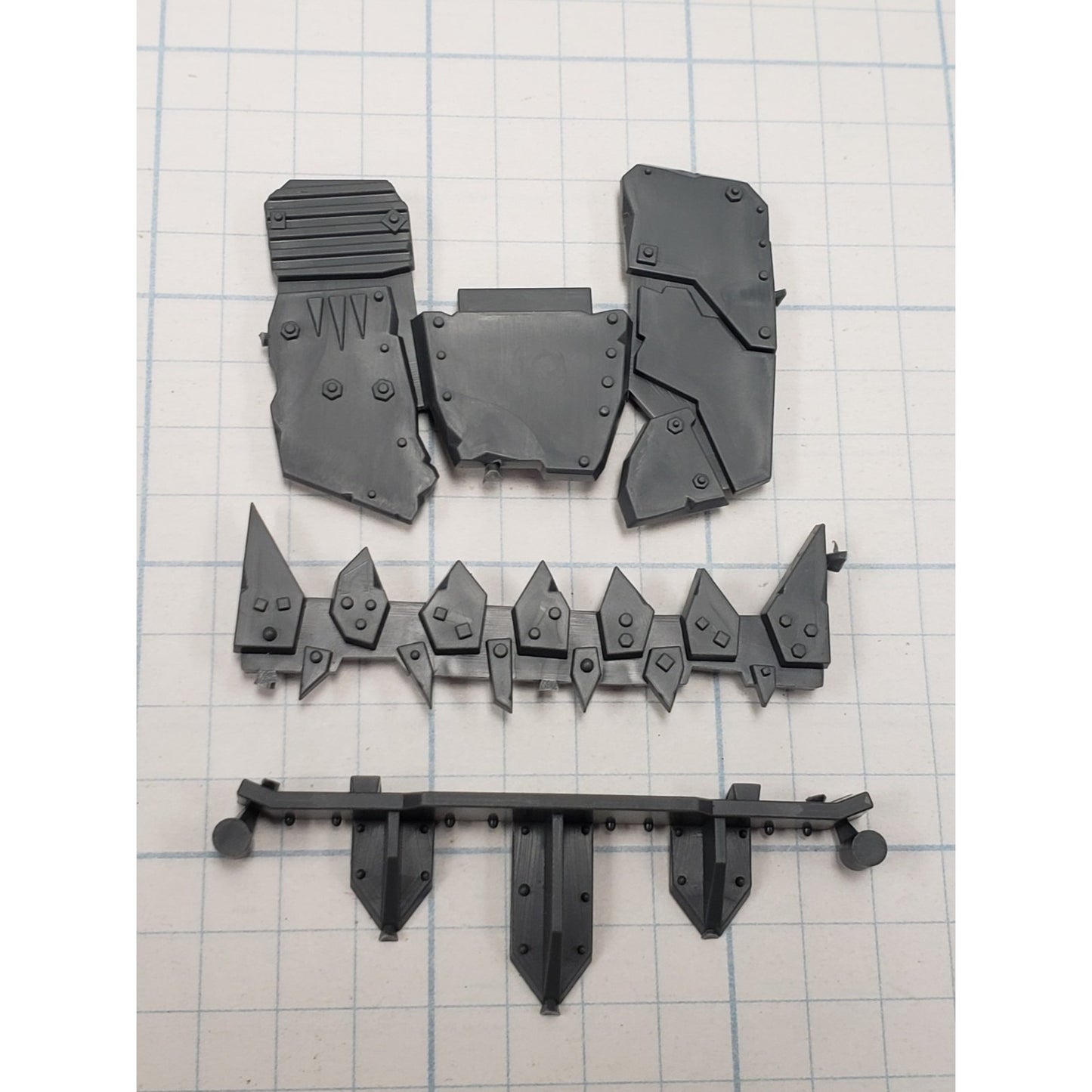 40k Ork Bits Trukk Front Scrap Ram Bumper RM01