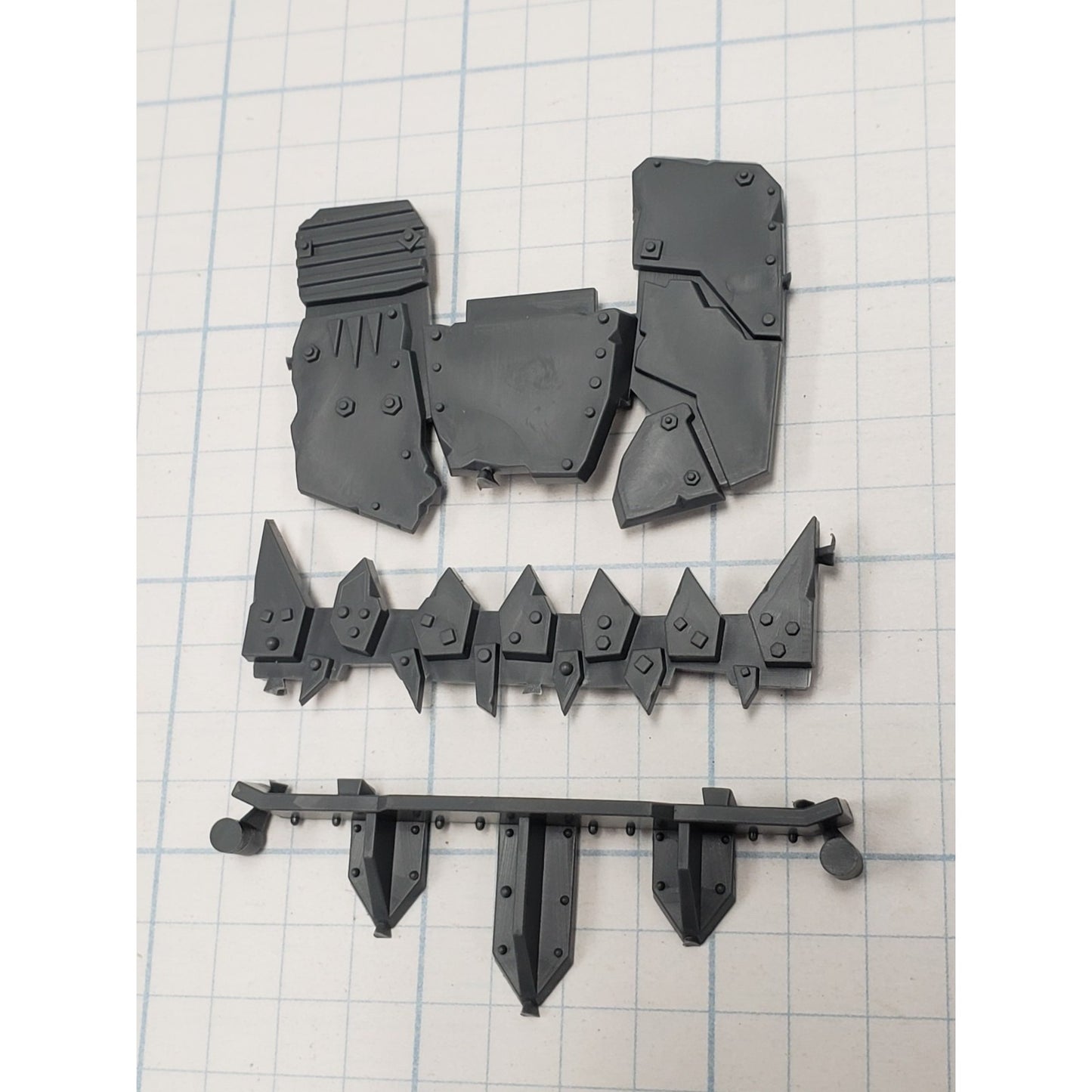 40k Ork Bits Trukk Front Scrap Ram Bumper RM01