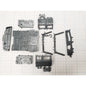 40k Ork Bits Trukk Rear Bed w Armor & Supports Set
