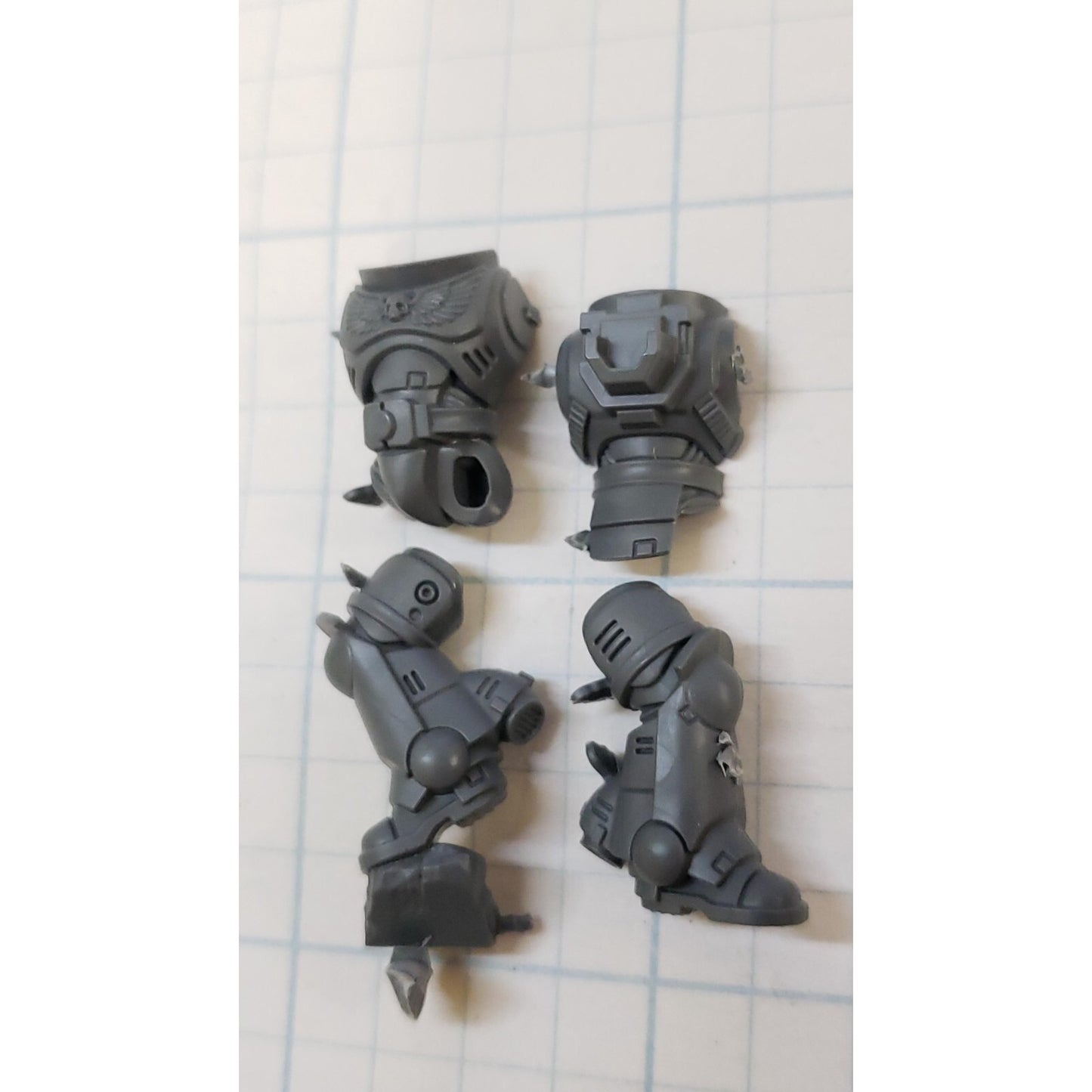 40k Space Marine Bits Primaris Jump Pack Intercessors Action Torso & Legs A