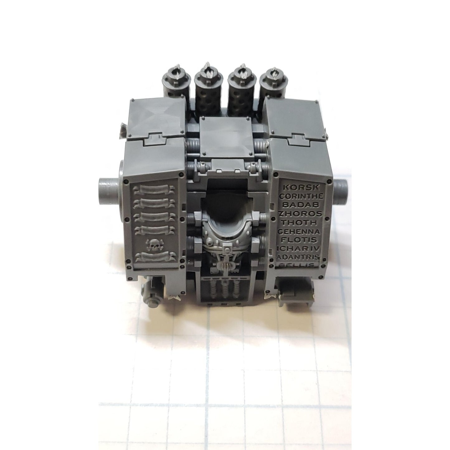 40K Space Marine Bits Venerable Dreadnought Engraved Torso Kit