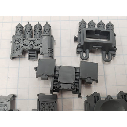 40K Space Marine Bits Venerable Dreadnought Engraved Torso Kit