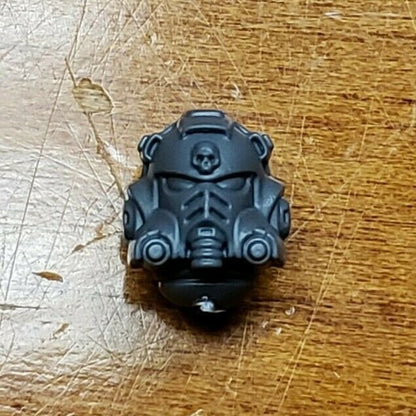40k Space Marine Bits Heavy Intercessor Gravis Armor Sgt Helmet Head #59