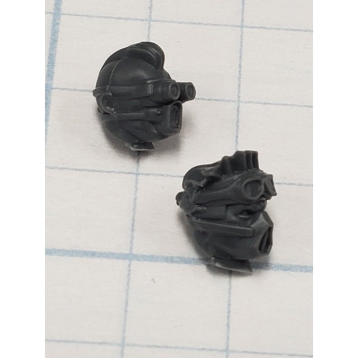 Necromunda Bits Orlock Weapon Upgrade Respirator Heads x2 S01