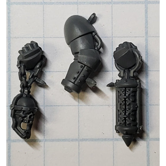 40k Black Templar Bits Primaris Upgrade Lantern Reliquaries w/Arm
