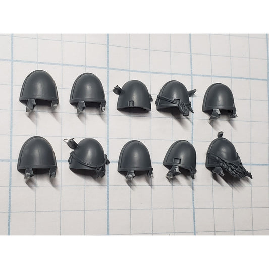 40k Space Wolves Bits Grey Hunters Shoulder Pads x10 Set SP10