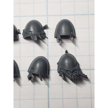 40k Space Wolves Bits Grey Hunters Shoulder Pads x10 Set SP10