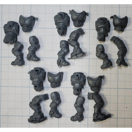 40K Space Marine Bits Infiltrator Incursor Phobos Torso Legs x5 Set