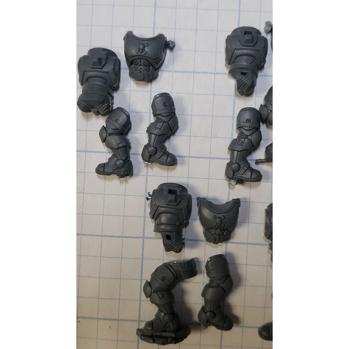 40K Space Marine Bits Infiltrator Incursor Phobos Torso Legs x5 Set