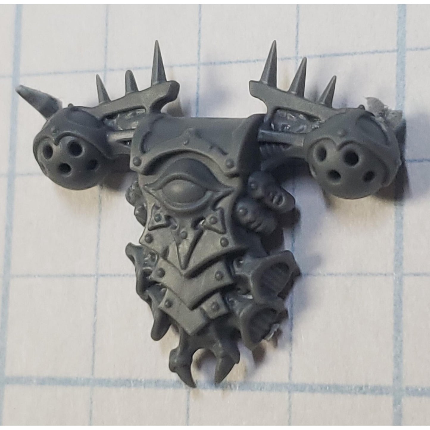 40k Chaos Space Marine Bits Chosen Engraved Mutated Backpack #24