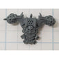 40K Chaos Space Marine Bits Legionary Backpack w Skull #136