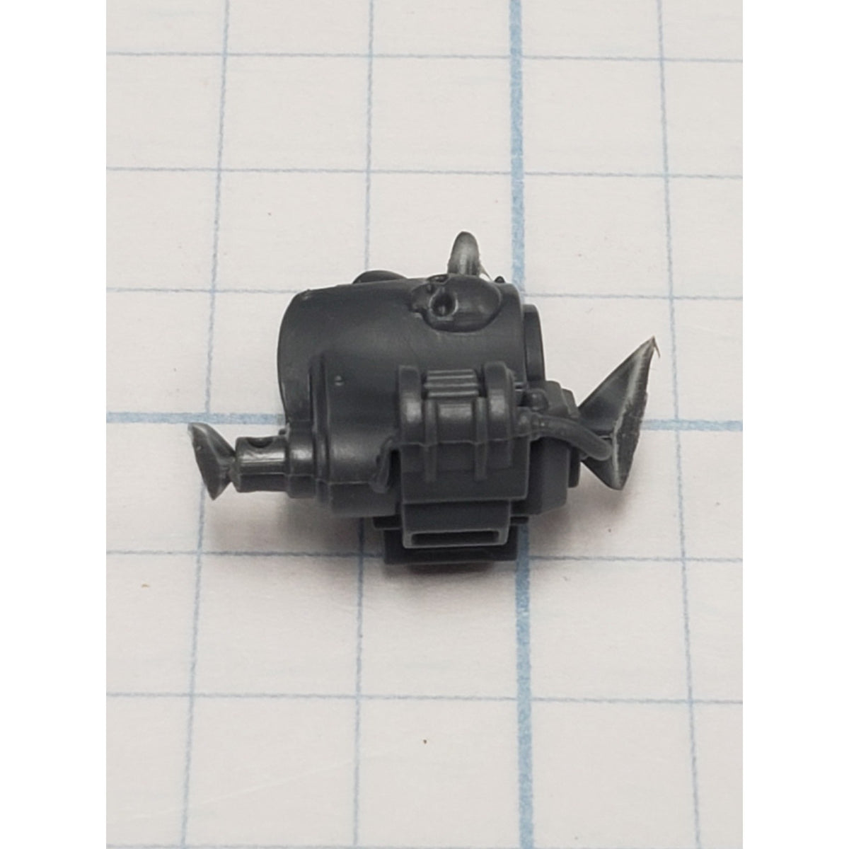40k Space Marine Bits Aggressor Sergeant Skull Boltstorm Gauntlet B1