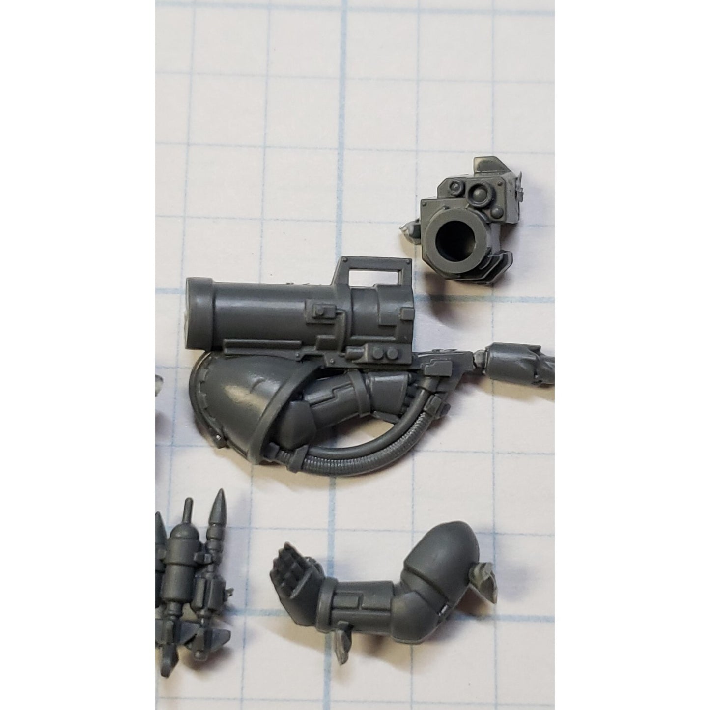 40k Space Marine Bits Devastator Missile Launcher w/ammo 40k