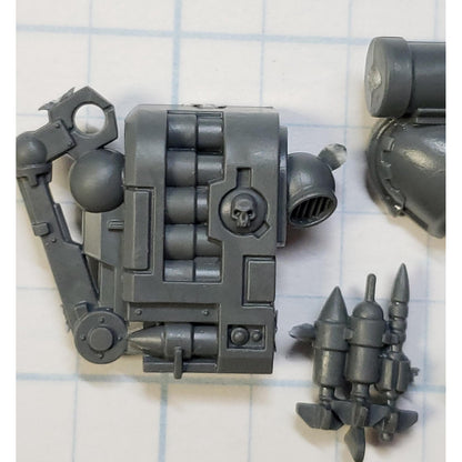 40k Space Marine Bits Devastator Missile Launcher w/ammo 40k