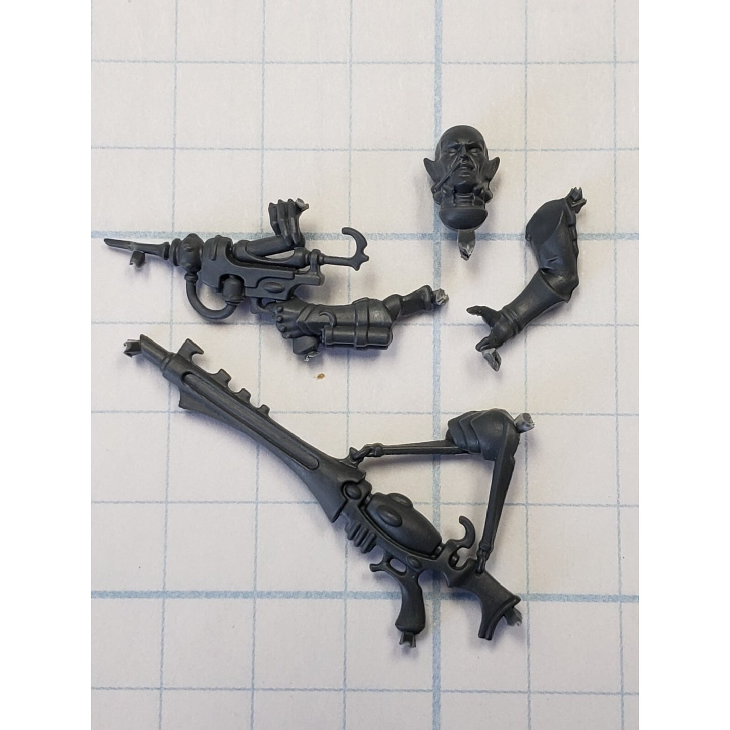 40k Drukhari Bits Kabalite Hand of Archon Elixicant Head Stim needler