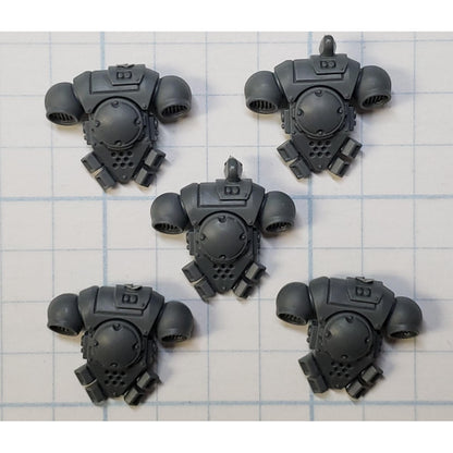 40K Space Marine Bits Infiltrator Incursor Phobos Backpack x5 Set #53