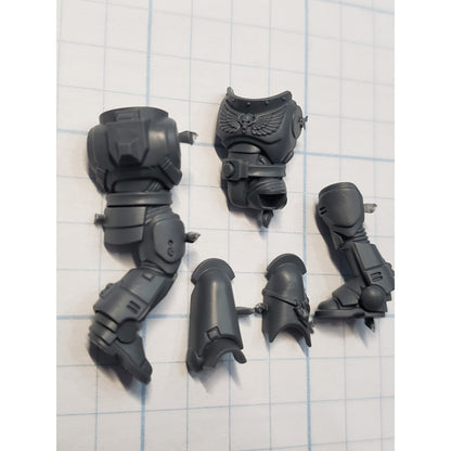 40k Space Wolves Bits Grey Hunters Pack Torso Legs Mark X Armor #52
