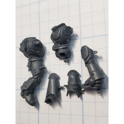 40k Space Wolves Bits Grey Hunters Pack Torso Legs Mark X Armor #52