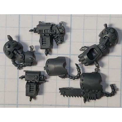 40k Space Marines Bits Terminator Squad Storm Bolter Chainfist Power Fist D64