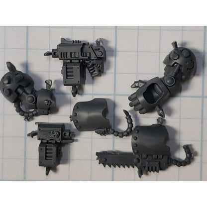 40k Space Marines Bits Terminator Squad Storm Bolter Chainfist Power Fist D64