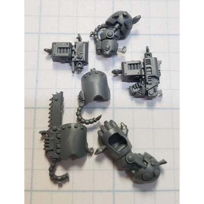 40k Space Marines Bits Terminator Squad Storm Bolter Chainfist Power Fist D64