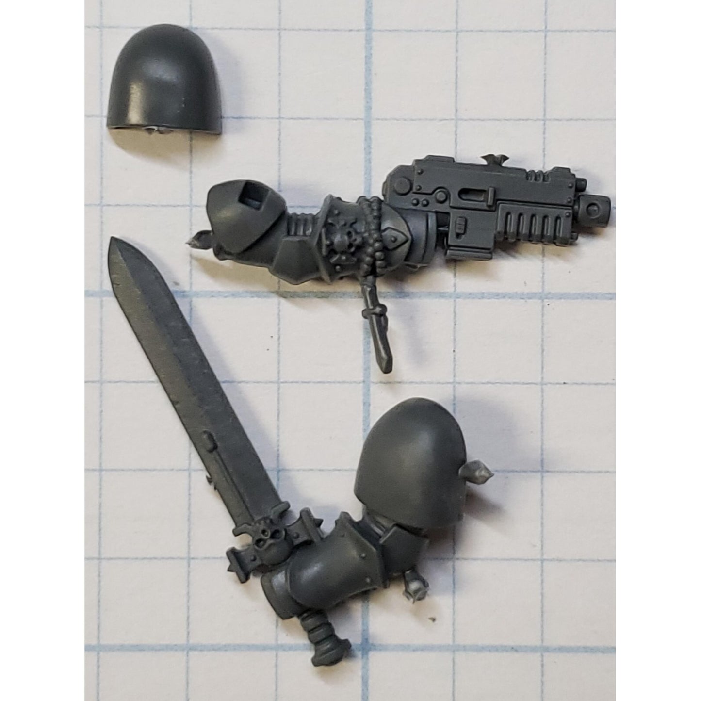 40k Space Marines Bits Bladeguard Veteran Bolt Pistol Power Sword A04