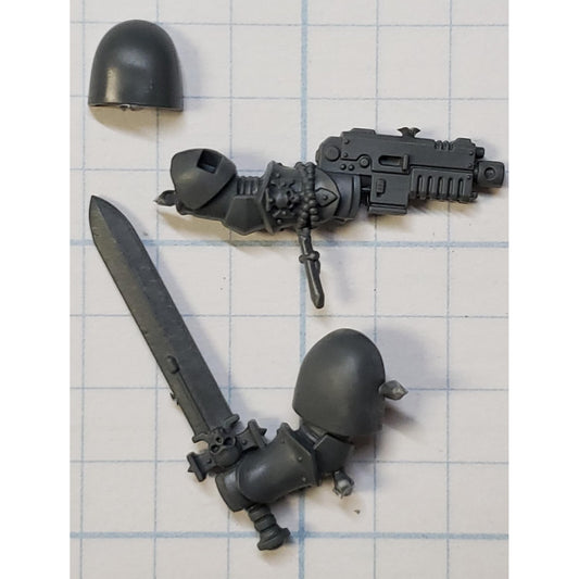 40k Space Marines Bits Bladeguard Veteran Bolt Pistol Power Sword A04