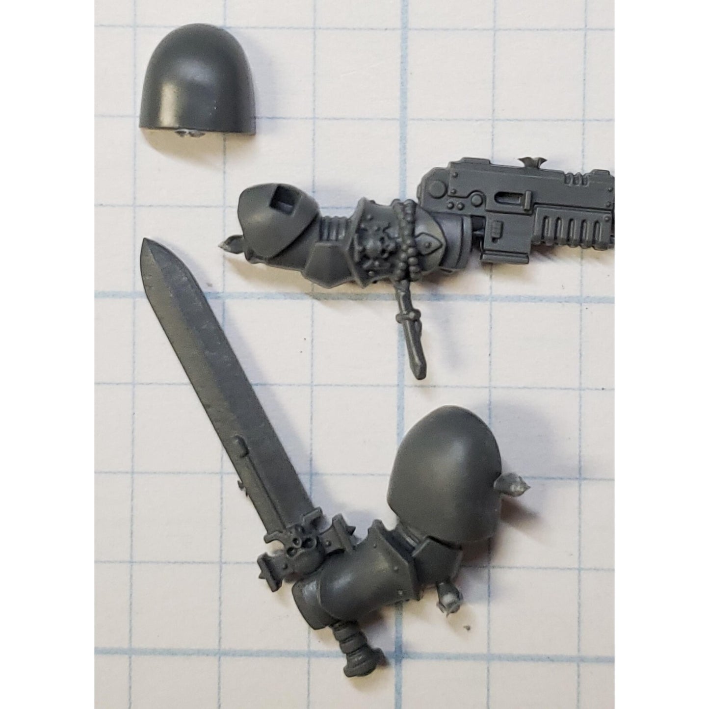 40k Space Marines Bits Bladeguard Veteran Bolt Pistol Power Sword A04