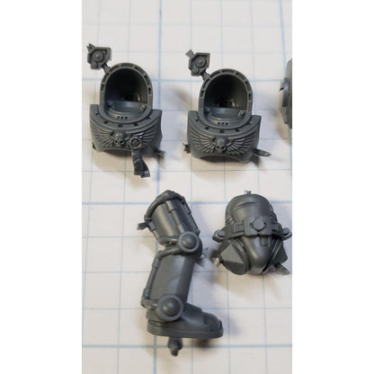 40k Space Marines Bits Terminator Squad Sergeant Torso & Legs w Options #01