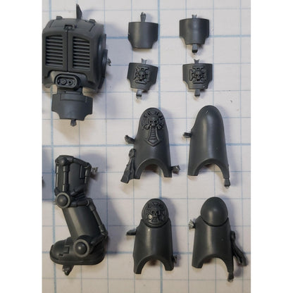 40k Space Marines Bits Terminator Squad Sergeant Torso & Legs w Options #01