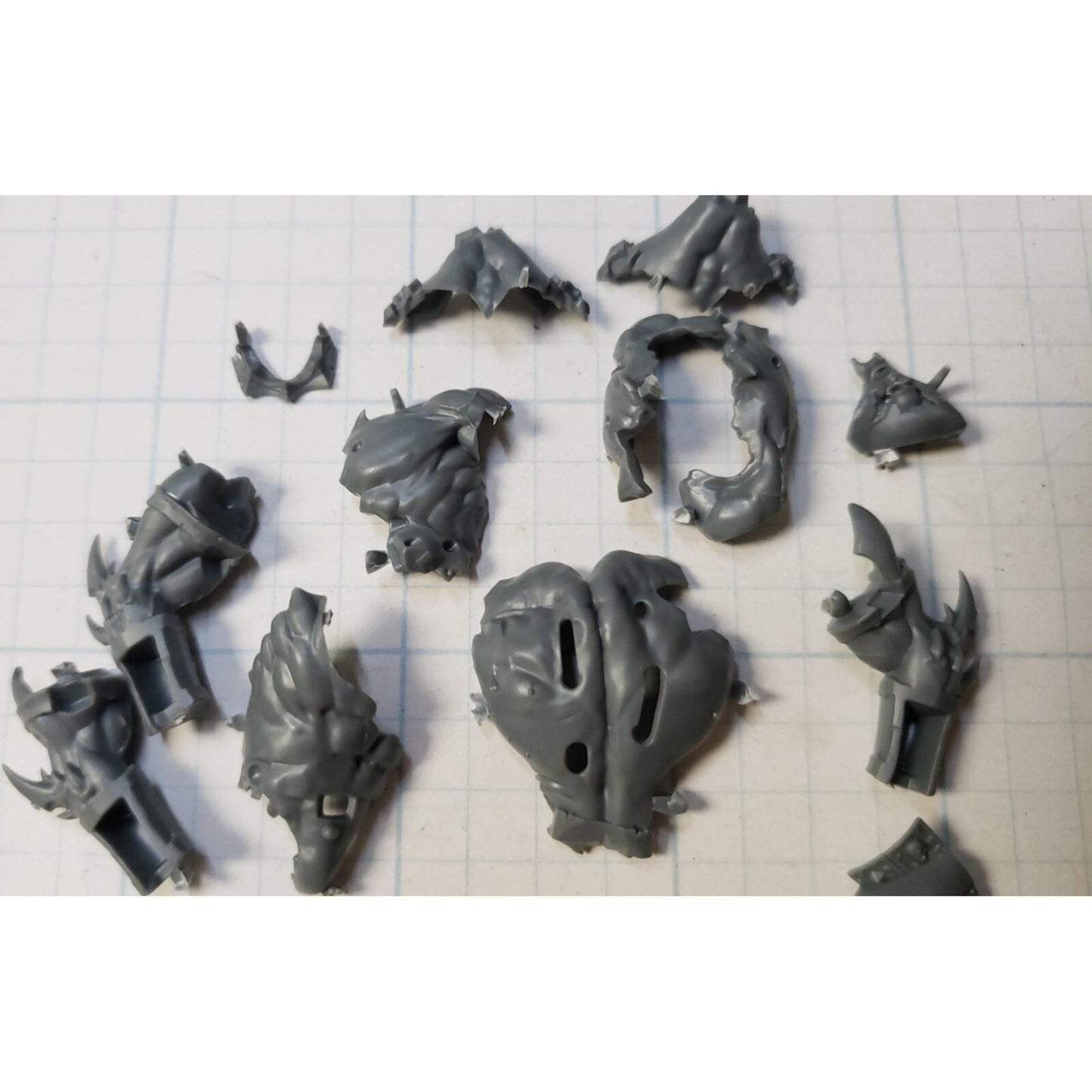 40k Chaos Space Marines Bits Daemon Prince Body Legs Arms Set