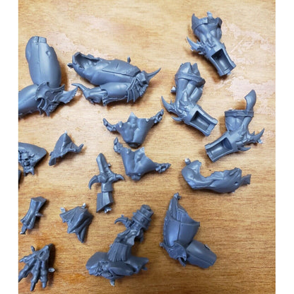 40k Chaos Space Marines Bits Daemon Prince Body Legs Arms Set