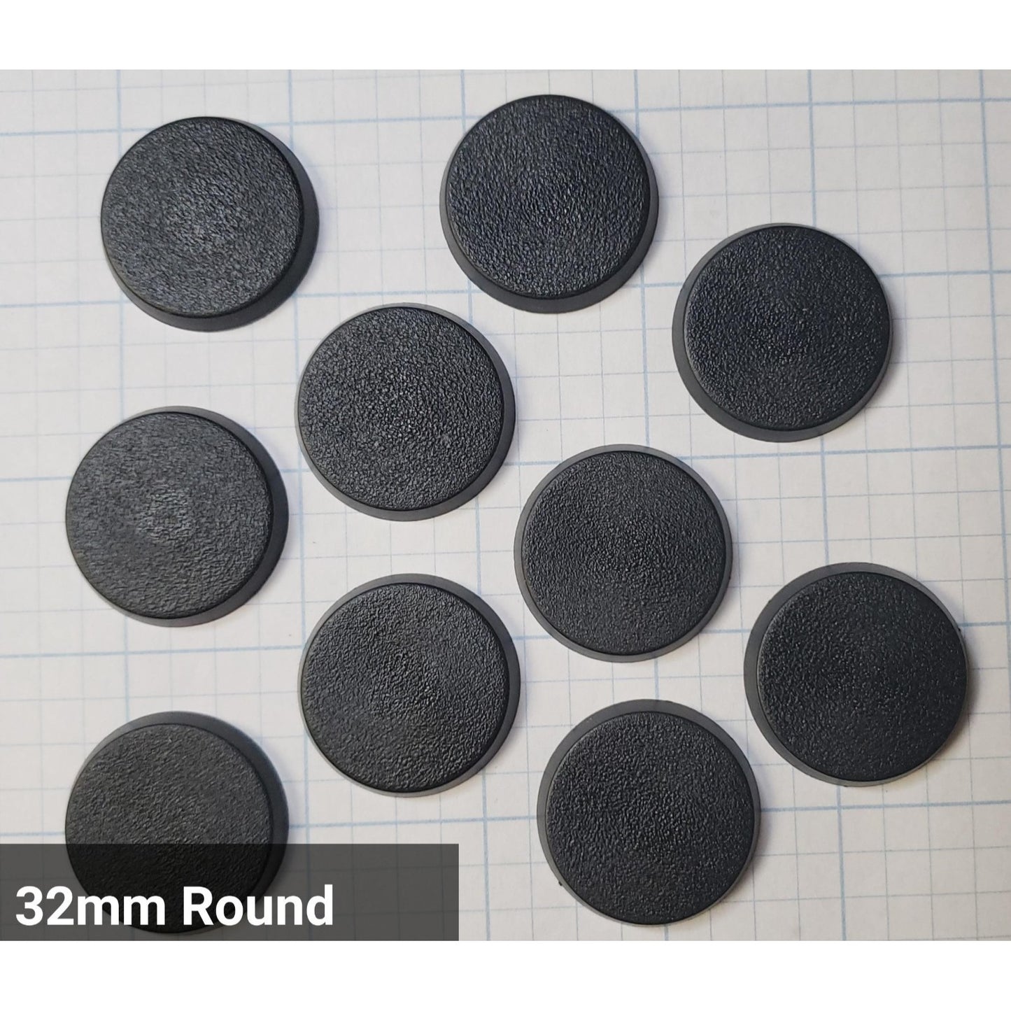 40k Space Marine Bits Primaris Intercessor 32mm GW Bases x10