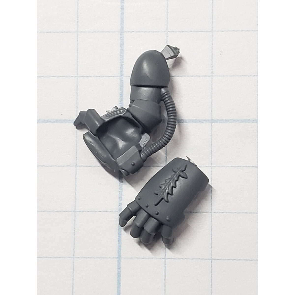 40k Space Wolves Bits Grey Hunters Pack Leader Power Fist #16
