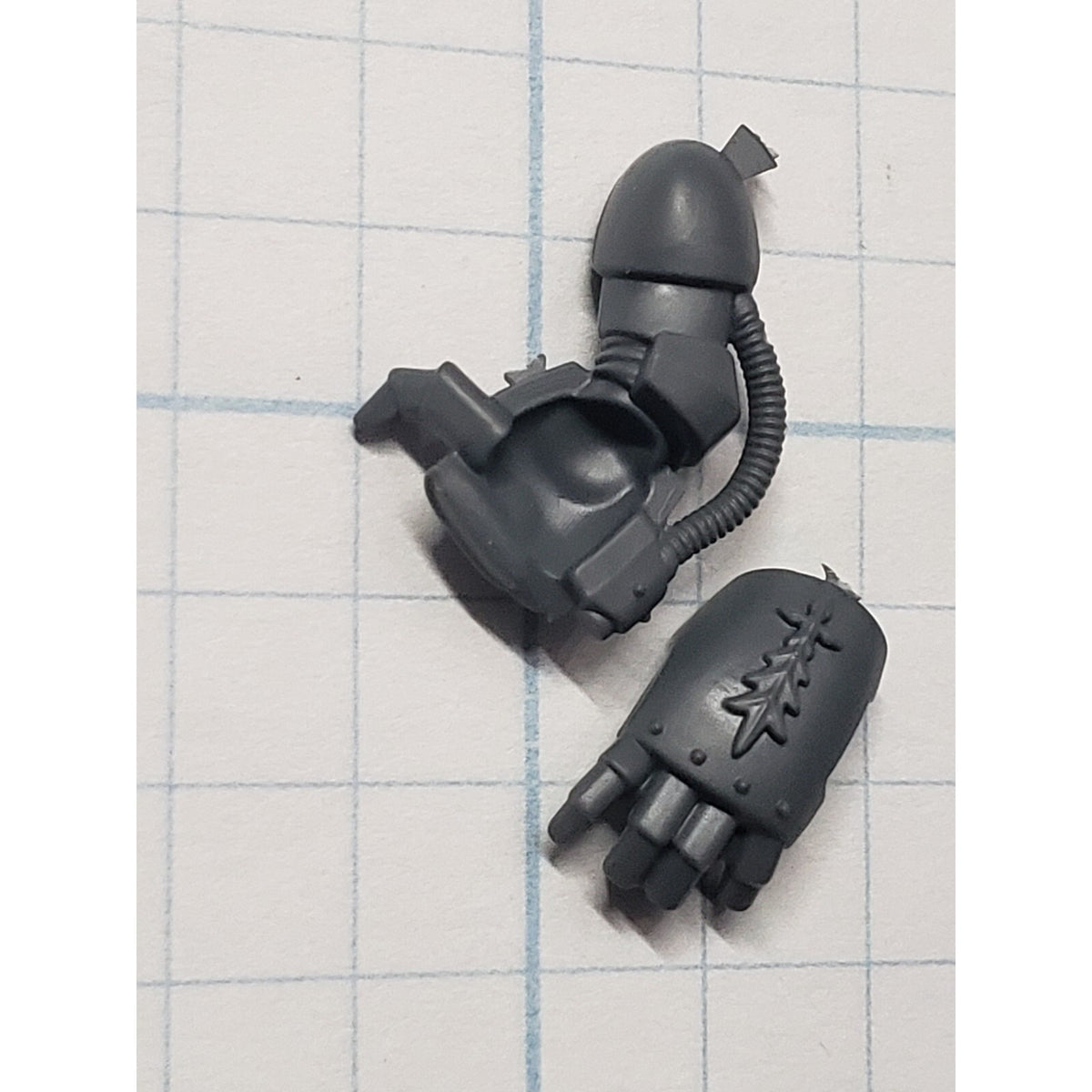 40k Space Wolves Bits Grey Hunters Pack Leader Power Fist #16