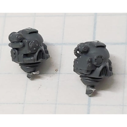 40k Space Marine Bits Devastator Targeter Helmet Heads Set #19