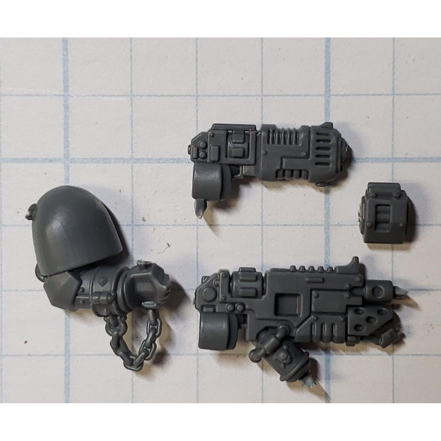 40k Black Templar Bits Marshal Plasma Pistol Autoflamer Set