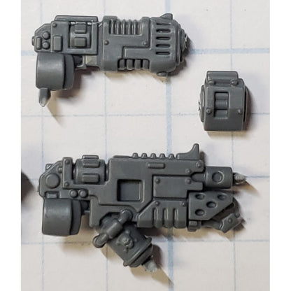 40k Black Templar Bits Marshal Plasma Pistol Autoflamer Set